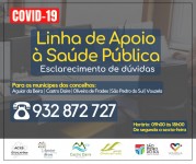 LINHA DE APOIO À SAÚDE PÚBLICA  COVID-19