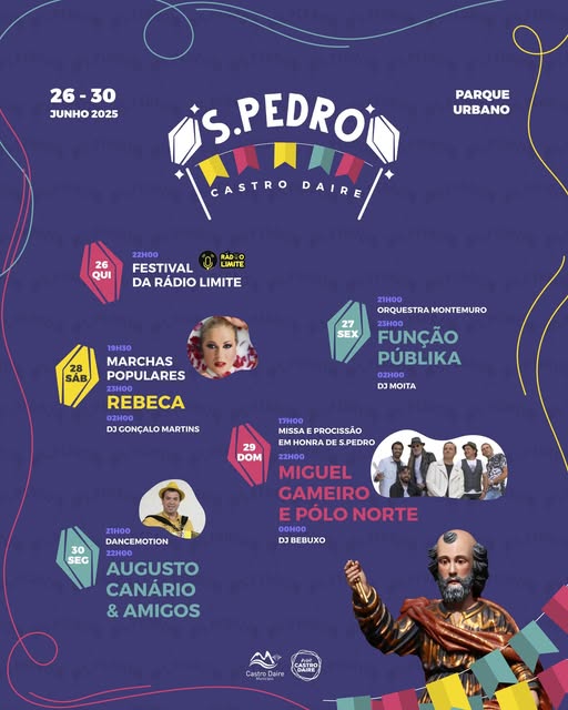 FESTAS S. PEDRO 2025 | CASTRO DAIRE